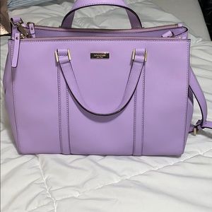 Kate Spade purple purse/handbag